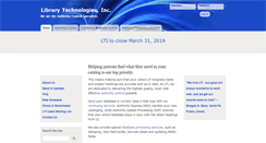 Desktop Screenshot of librarytech.com