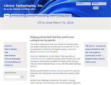 Tablet Screenshot of librarytech.com